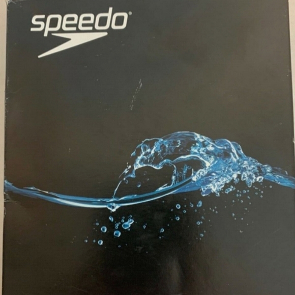 Speedo The Fast Way Crossback One piece Swimsuit Black/White Sz. 24 NWT - Picture 3 of 6